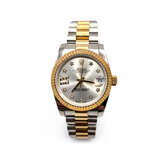 RLX DTJ - Two-Tone Watch - Silver Dial