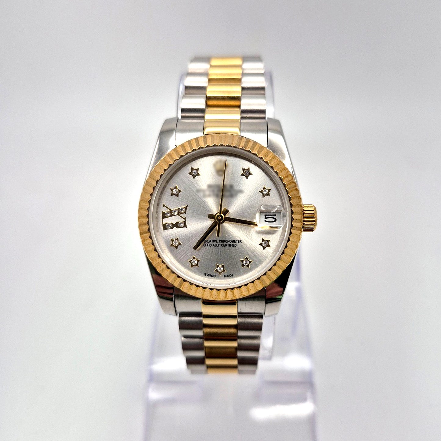 RLX DTJ - Two-Tone Watch - Silver Dial