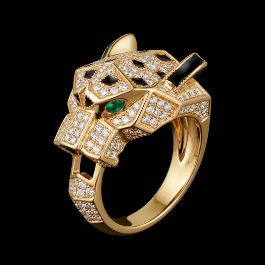 Panthere Ring - S925 CZ Diamonds