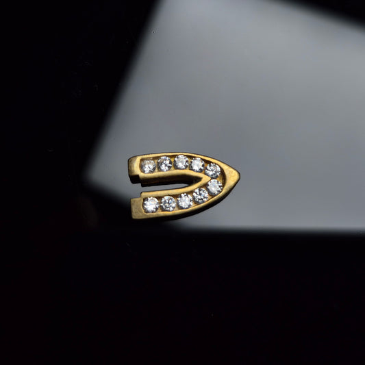 C Decor Diamonds Channel Set C Piece - Gold (Unit)