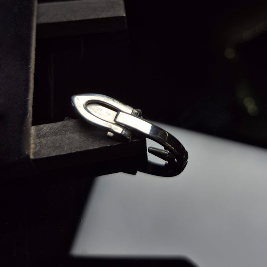 Cartier C Decor Right Side Hinge - Silver (Unit)