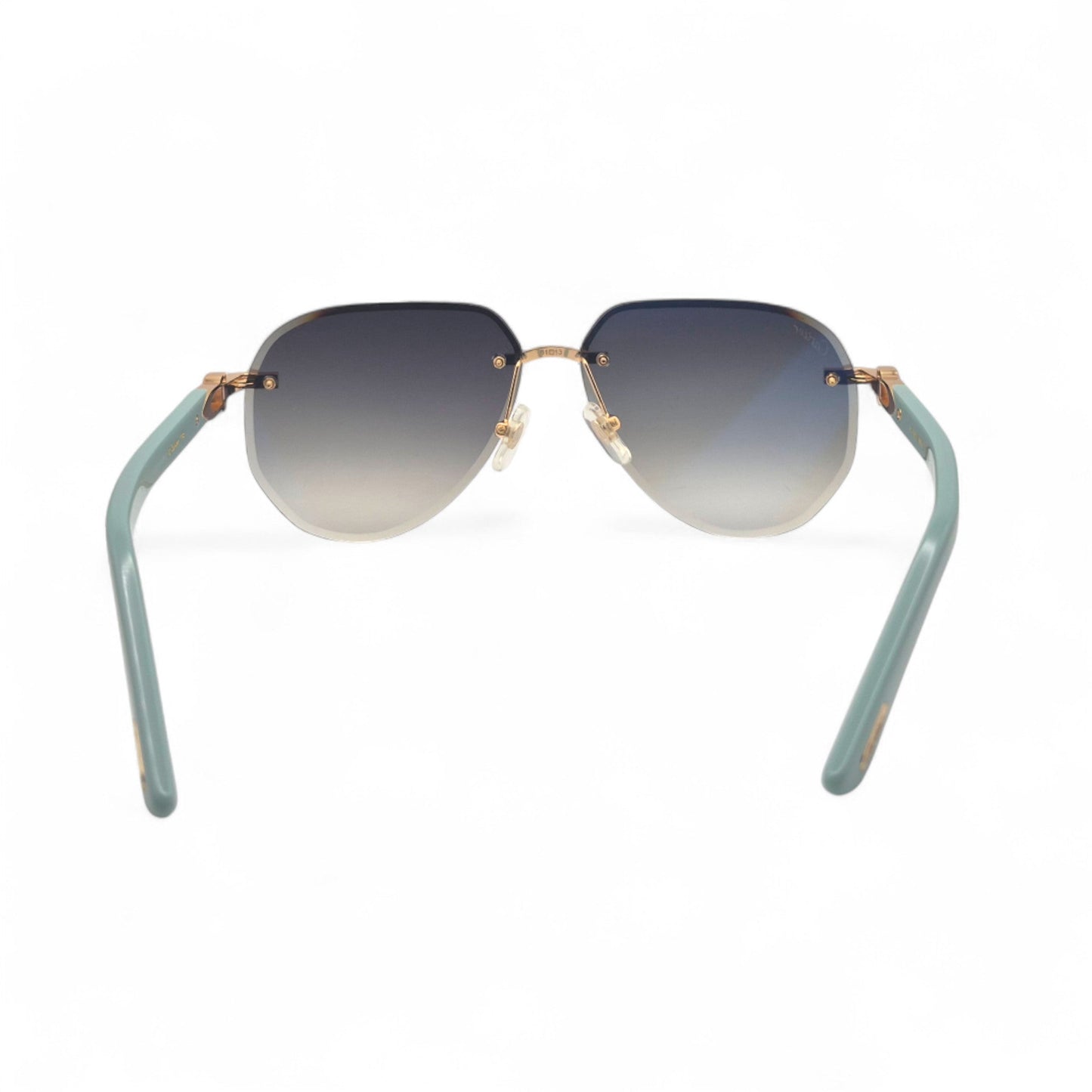 CT0440S C Decor Pilot Sunglasses - Gold Composite Marbles w/ Aviator Lenses