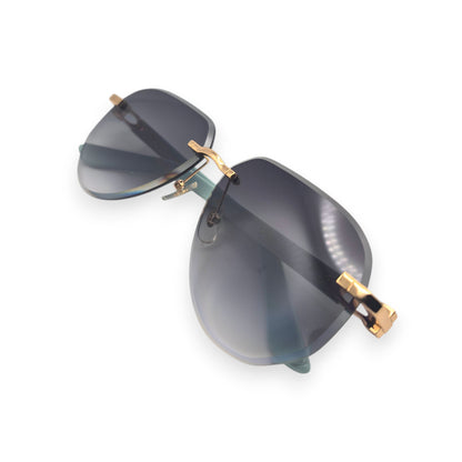 CT0440S C Decor Pilot Sunglasses - Gold Composite Marbles w/ Aviator Lenses