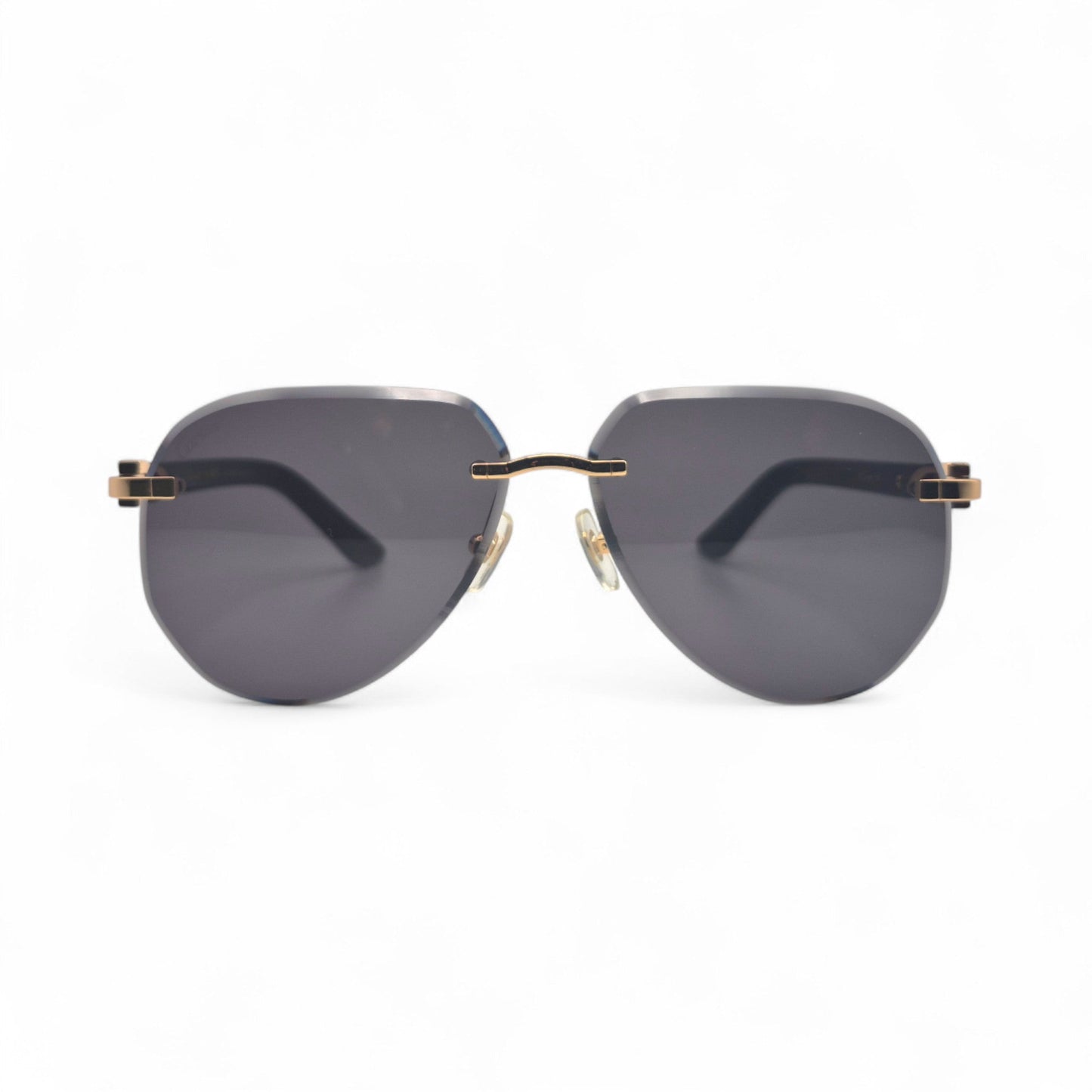 CT0440S C Decor Pilot Sunglasses - Gold Composite Marbles w/ Aviator Lenses