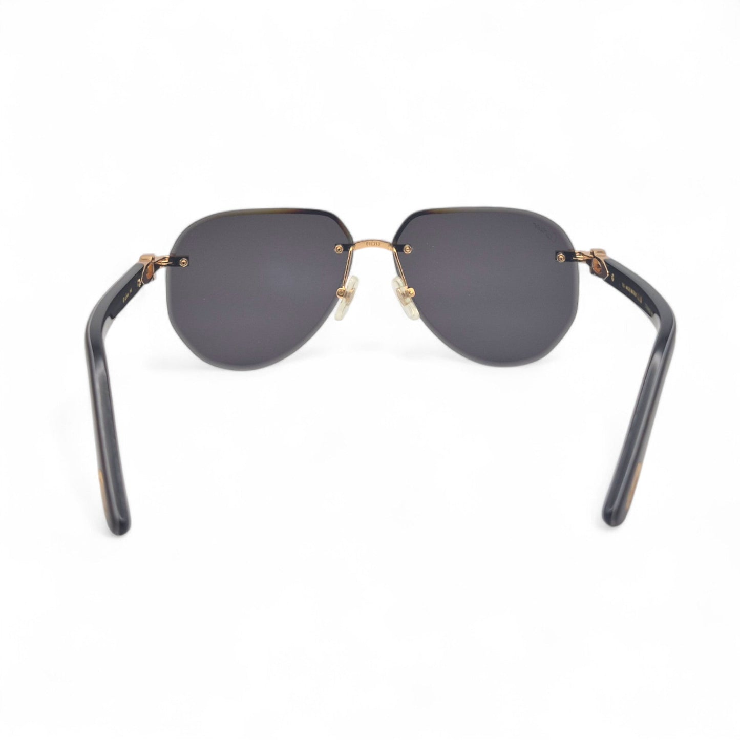 CT0440S C Decor Pilot Sunglasses - Gold Composite Marbles w/ Aviator Lenses