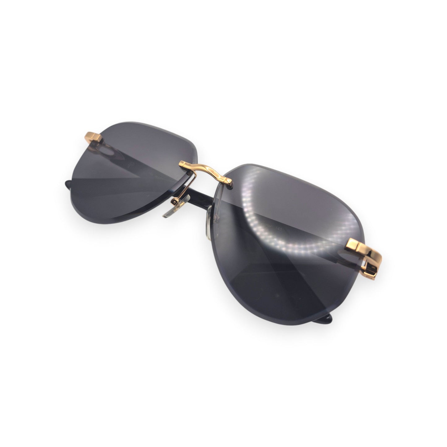 CT0440S C Decor Pilot Sunglasses - Gold Composite Marbles w/ Aviator Lenses