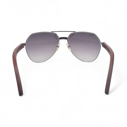 CT0272S Santos Aviators Sunglasses - Woods w/ Faded Lenses