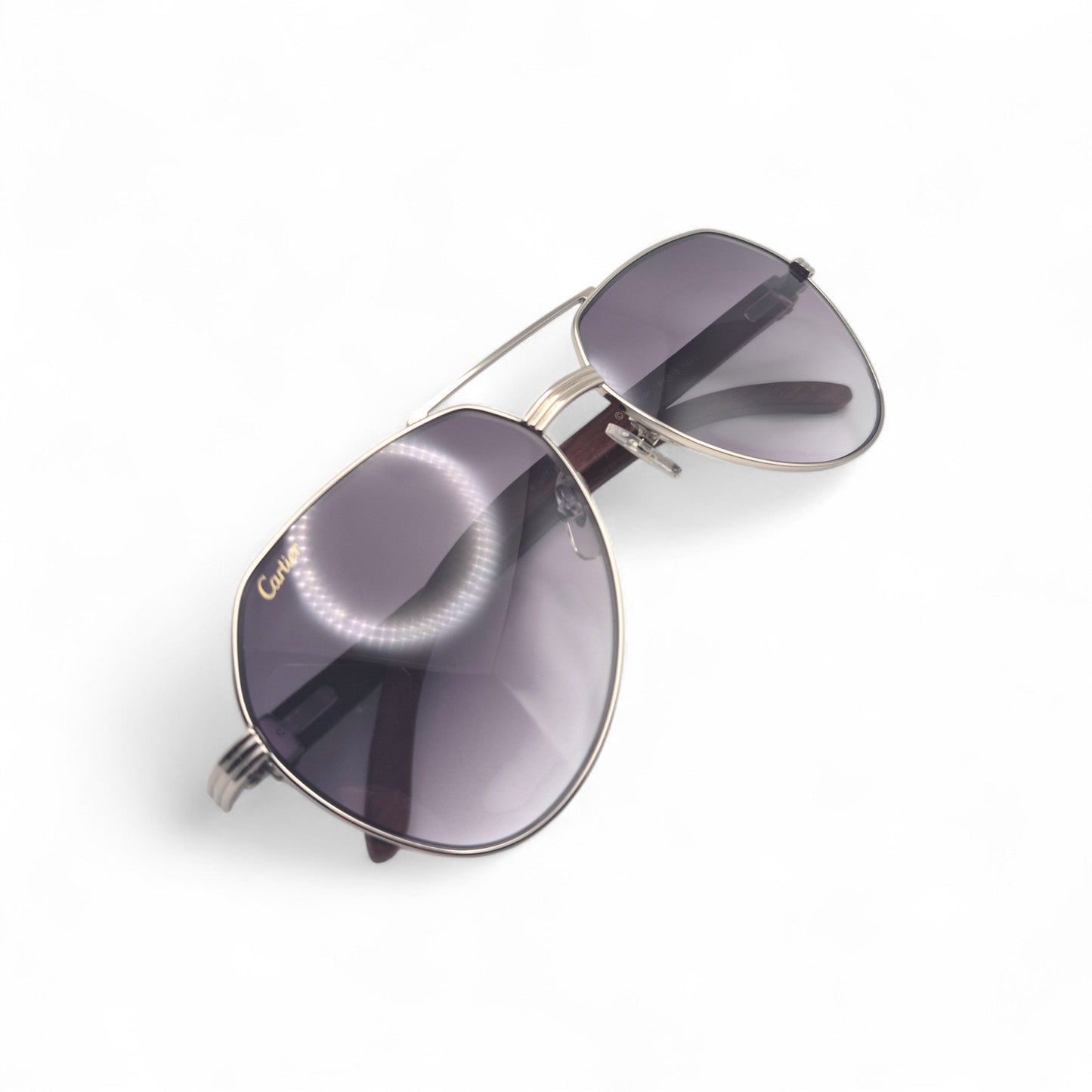 CT0272S Santos Aviators Sunglasses - Woods w/ Faded Lenses