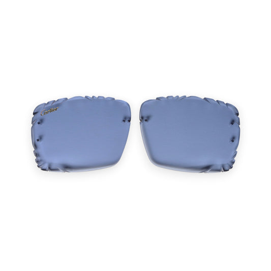 Custom Shape Lenses (59-56) - Smoke Blue/Brown (Diamond Cut)