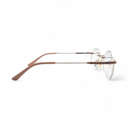 citystyle_3005_rose_gold_pink_rimless_round_eyeglasses