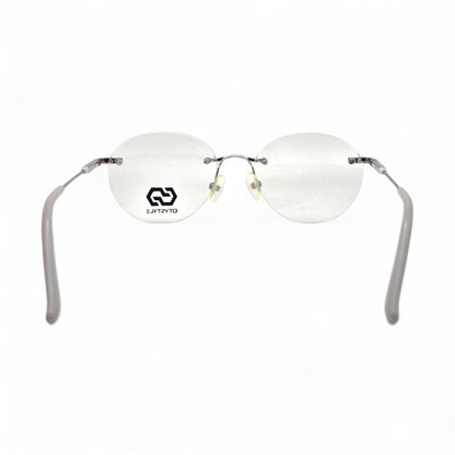citystyle_3005_silver_gray_rimless_round_eyeglasses