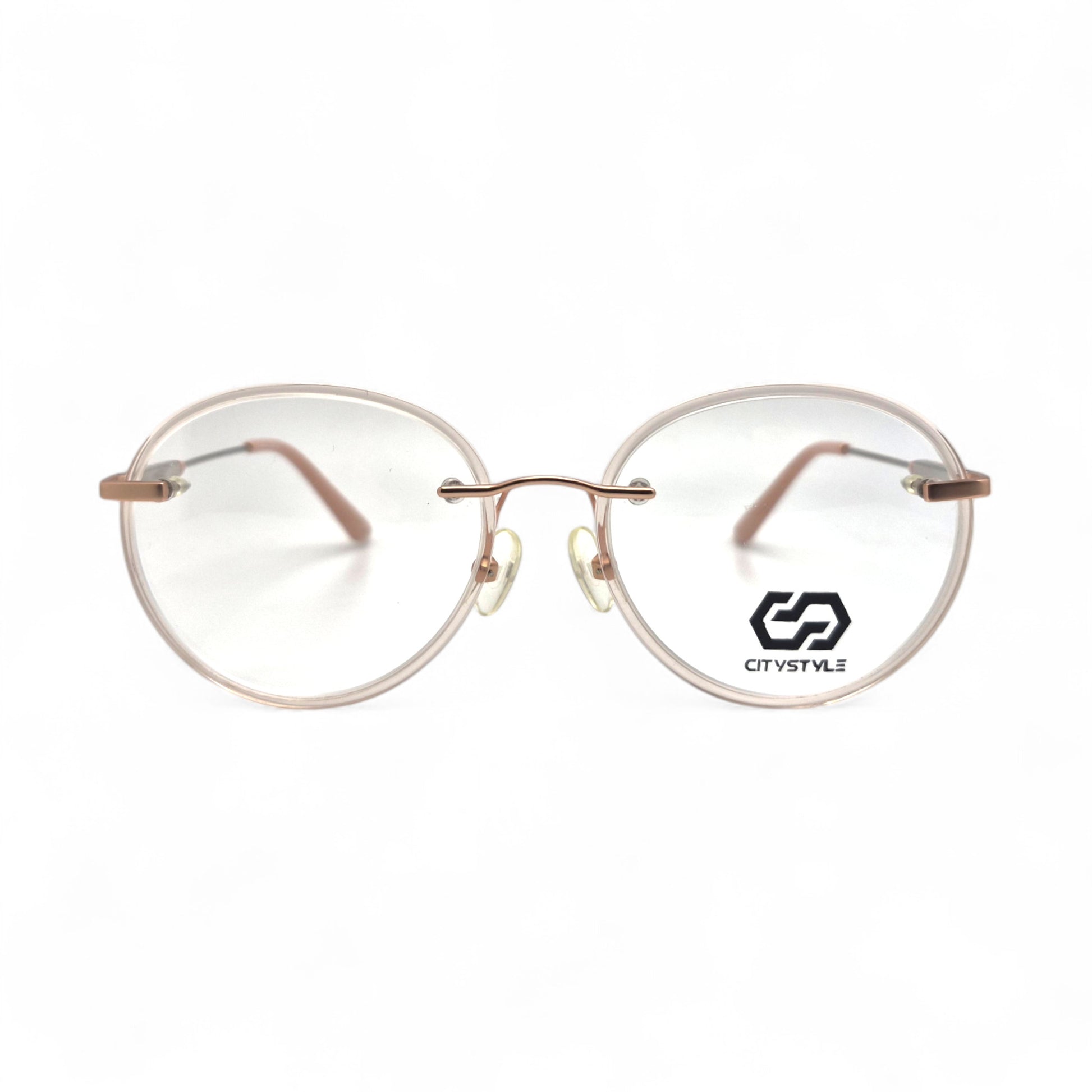 citystyle_3005_rose_gold_pink_fullframe_round_eyeglasses
