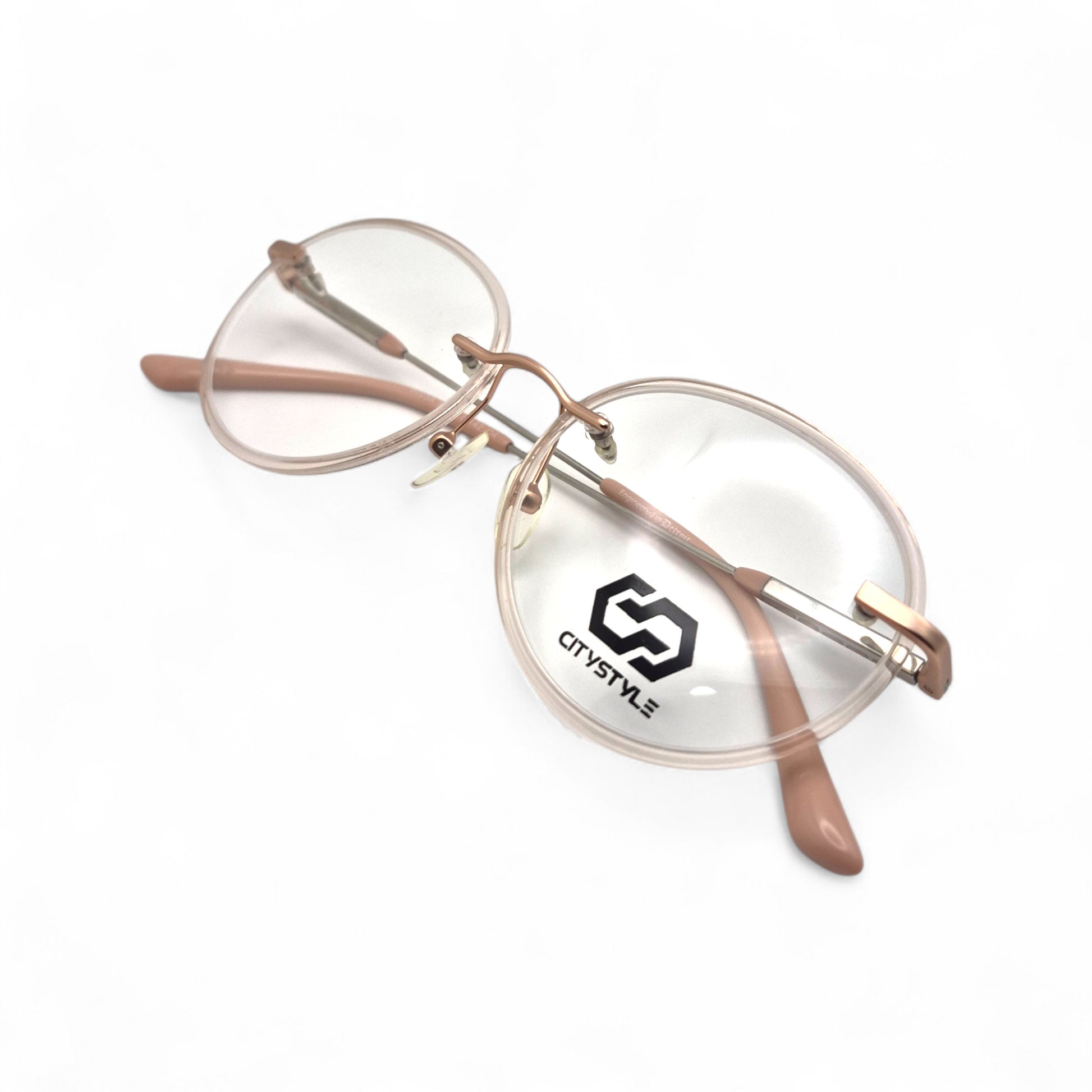 citystyle_3005_rose_gold_pink_fullframe_round_eyeglasses