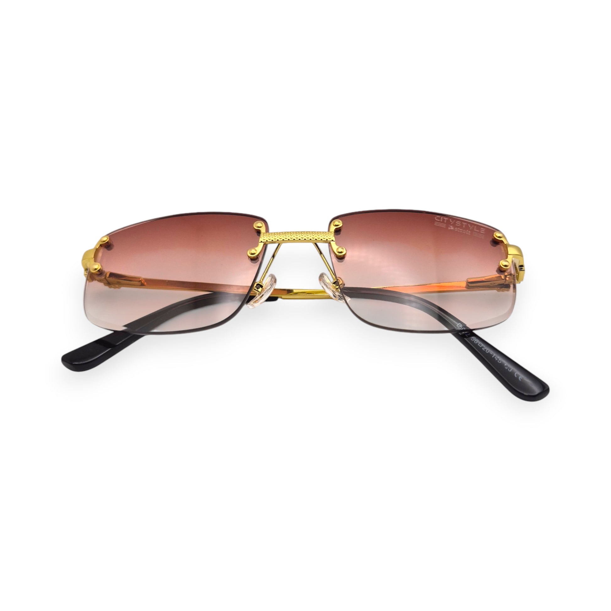 CityStyle_phantom_gold_wires_hennessy_brown_sunglasses