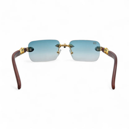 CityStyle™ Cosmos - Iced Fashion Woods Sunglasses
