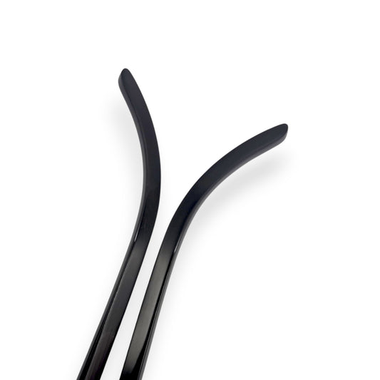 Giverny 49-55 Old Skool Temples - Polished Black Buffs