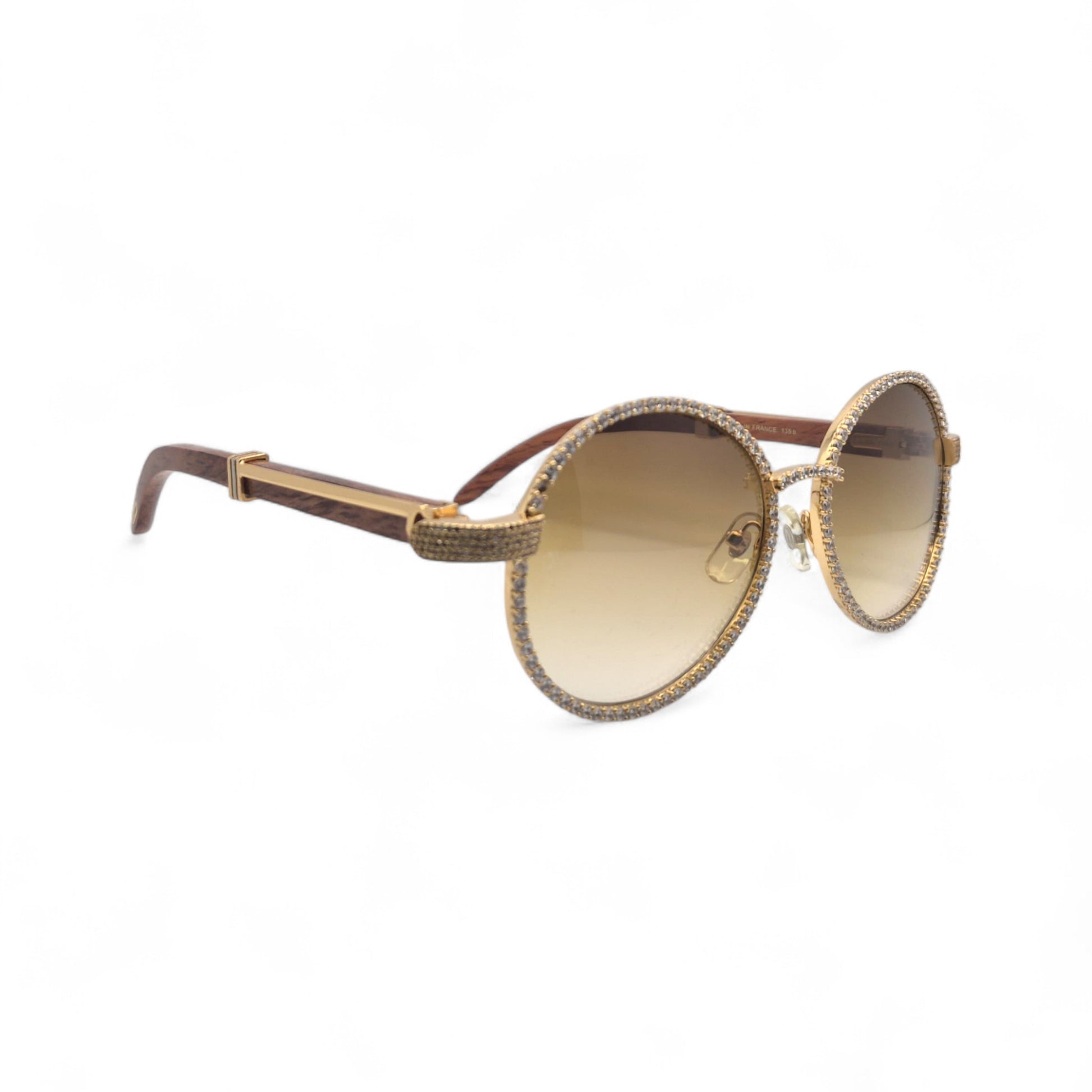 55_18_Gold_Woods_Diamond_Frame_Olive_Brown_Lenses