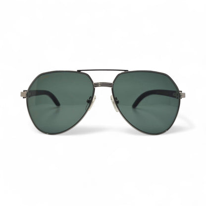 CT0272S Santos Aviators Sunglasses - Woods w/ Faded Lenses