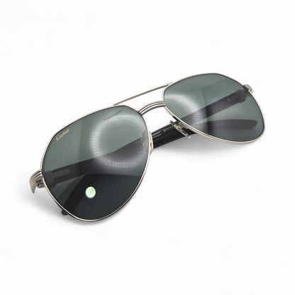 CT0272S Santos Aviators Sunglasses - Woods w/ Faded Lenses