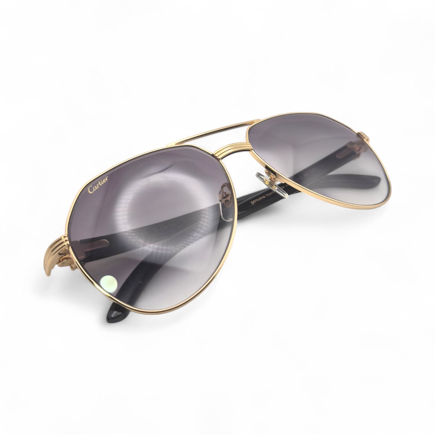 CT0272S Santos Aviators Sunglasses - Woods w/ Faded Lenses