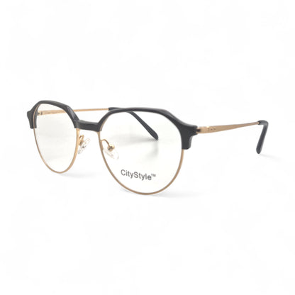 CityStyle™ 2111 - Gold & Black Acetate