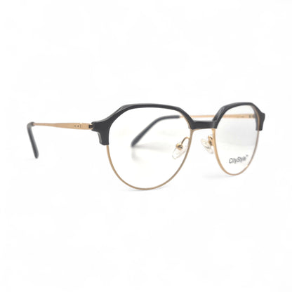 CityStyle™ 2111 - Gold & Black Acetate