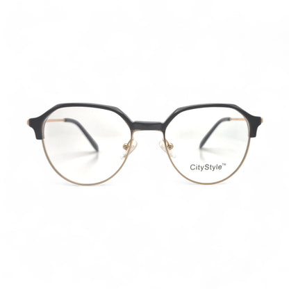 CityStyle™ 2111 - Gold & Black Acetate