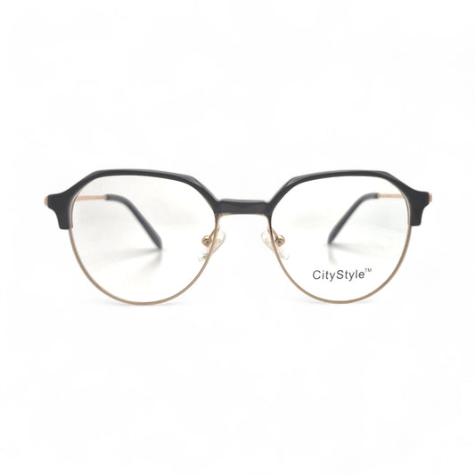 CityStyle™ 2111 - Gold & Black Acetate