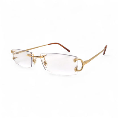 CT0092O Piccadilly Big C Decor - Wires Eyeglasses/Sunglasses w/ Rectangle Lenses (2024) - Luxury Optical