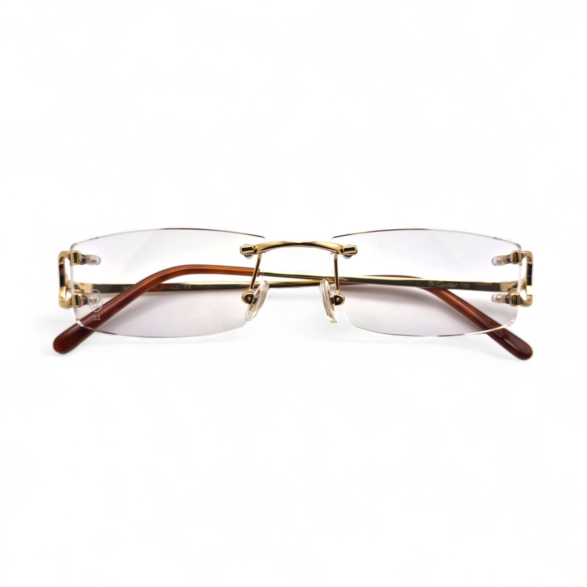 CT0092O Piccadilly Big C Decor - Wires Eyeglasses/Sunglasses w/ Rectangle Lenses (2024) - Luxury Optical