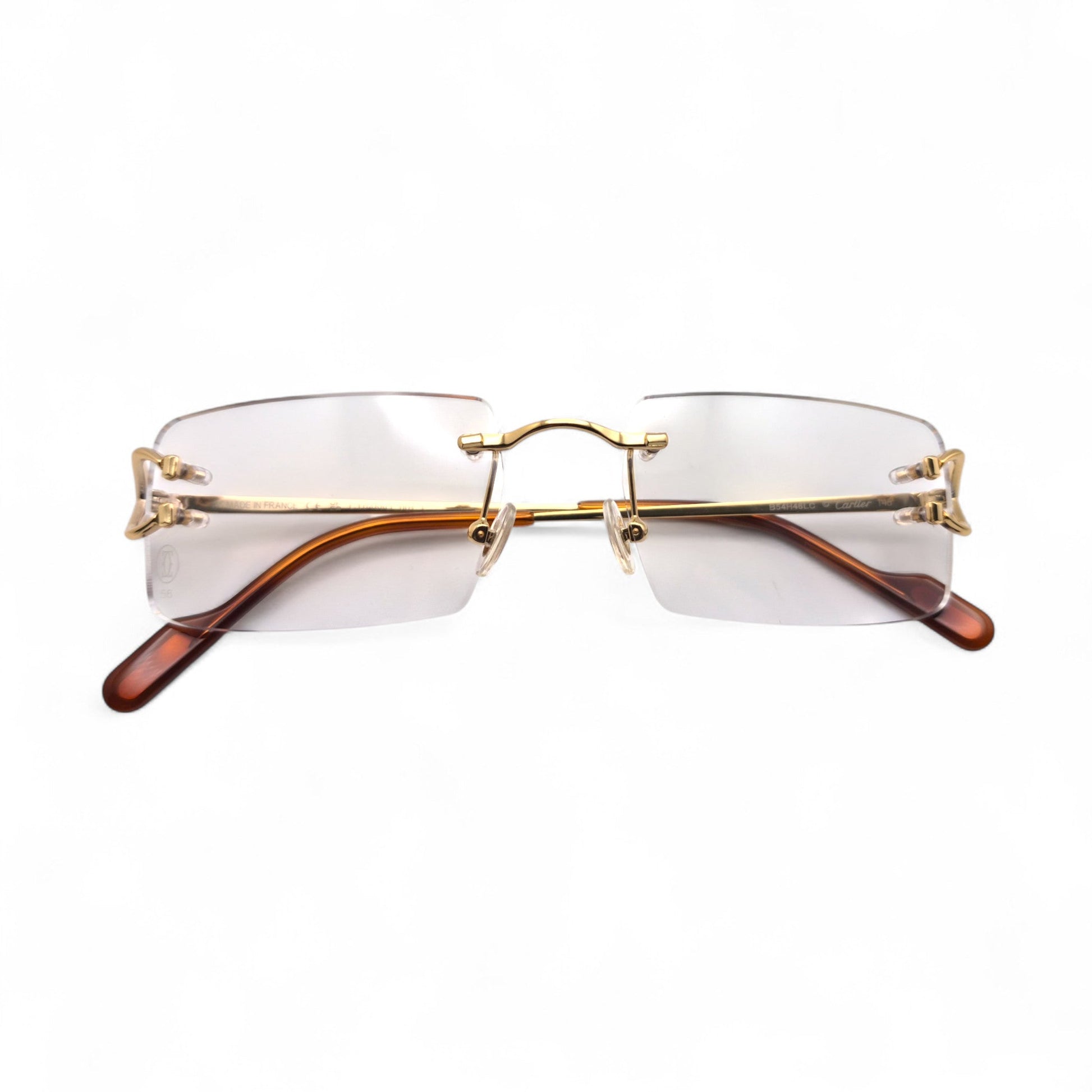 CT0344O Piccadilly Big C Decor - Wires Eyeglasses w/ Rectangle Lenses (2025) - Luxury Optical