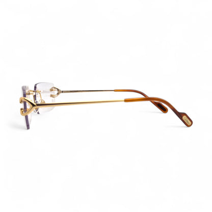 CT0344O Piccadilly Big C Decor - Wires Eyeglasses w/ Rectangle Lenses (2025) - Luxury Optical