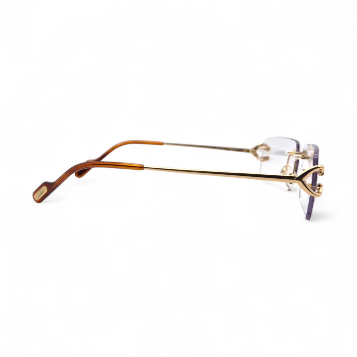 CT0344O Piccadilly Big C Decor - Wires Eyeglasses w/ Rectangle Lenses (2025) - Luxury Optical