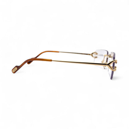 CT0344O Piccadilly Big C Decor - Wires Eyeglasses w/ Rectangle Lenses (2025) - Luxury Optical
