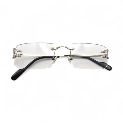 CT0344O Piccadilly Big C Decor - Wires Eyeglasses w/ Rectangle Lenses (2025) - Luxury Optical