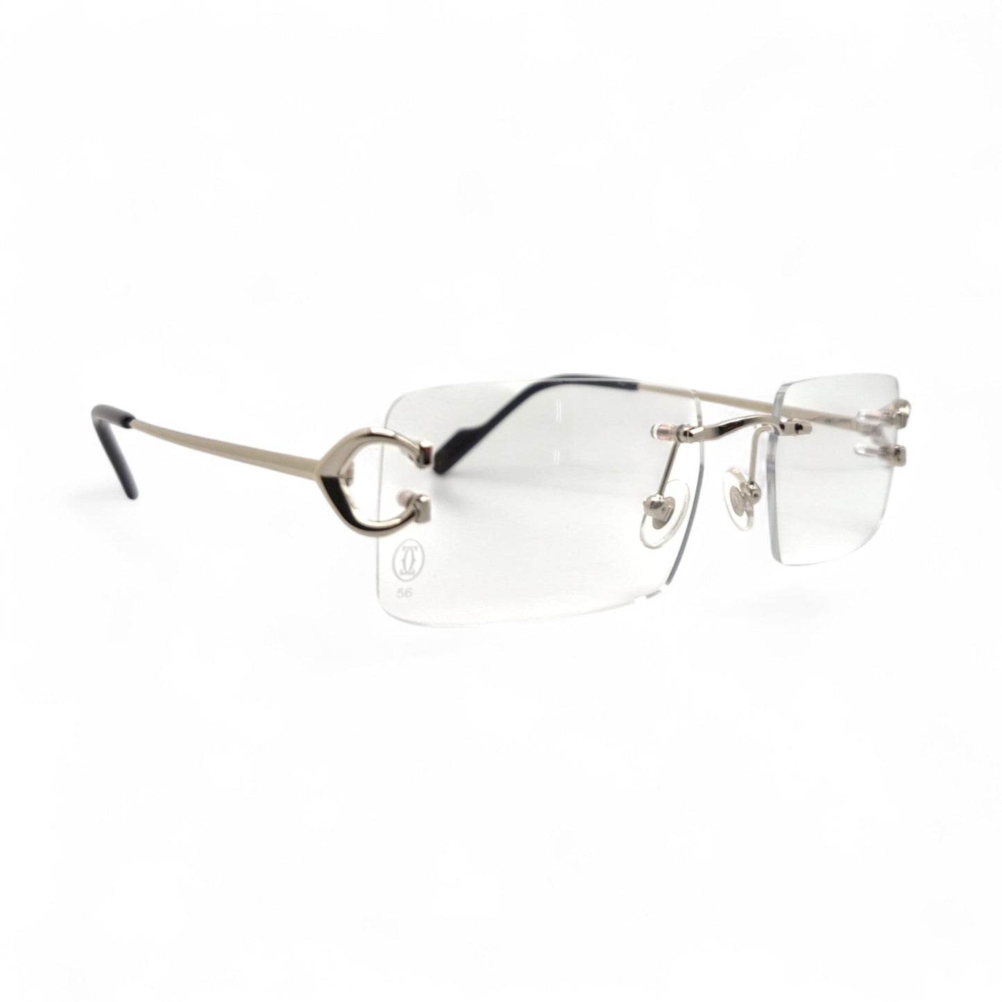 CT0344O Piccadilly Big C Decor - Wires Eyeglasses w/ Rectangle Lenses (2025) - Luxury Optical