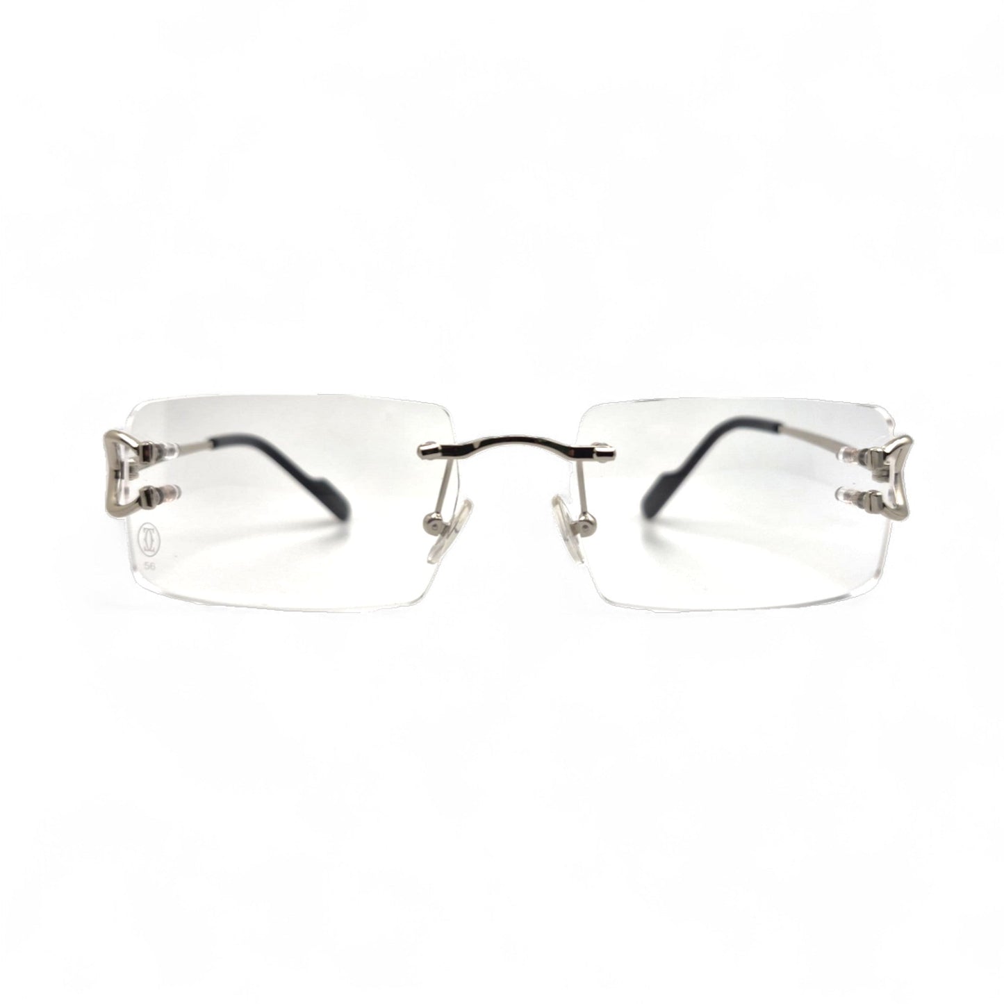 CT0344O Piccadilly Big C Decor - Wires Eyeglasses w/ Rectangle Lenses (2025) - Luxury Optical