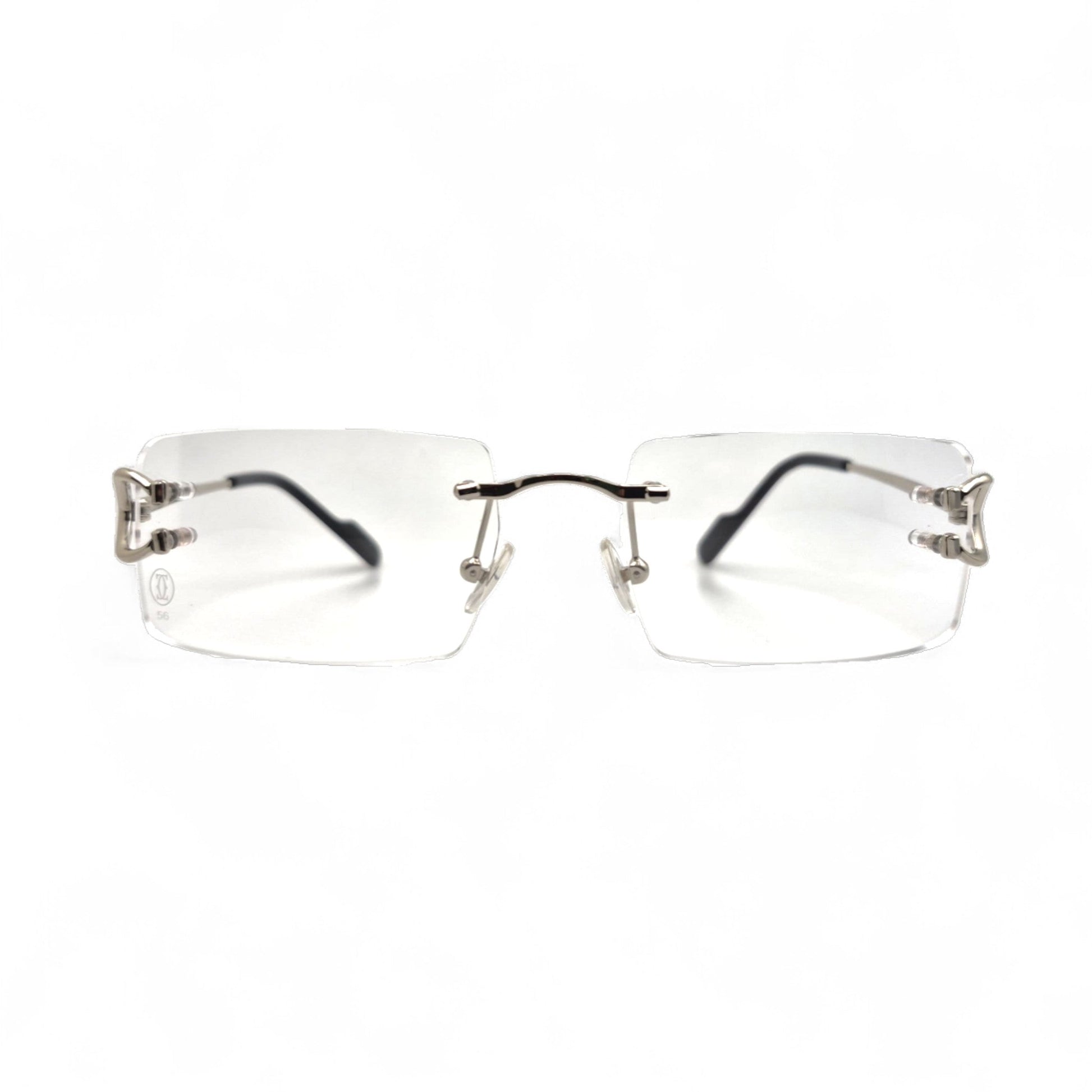 CT0344O Piccadilly Big C Decor - Wires Eyeglasses w/ Rectangle Lenses (2025) - Luxury Optical