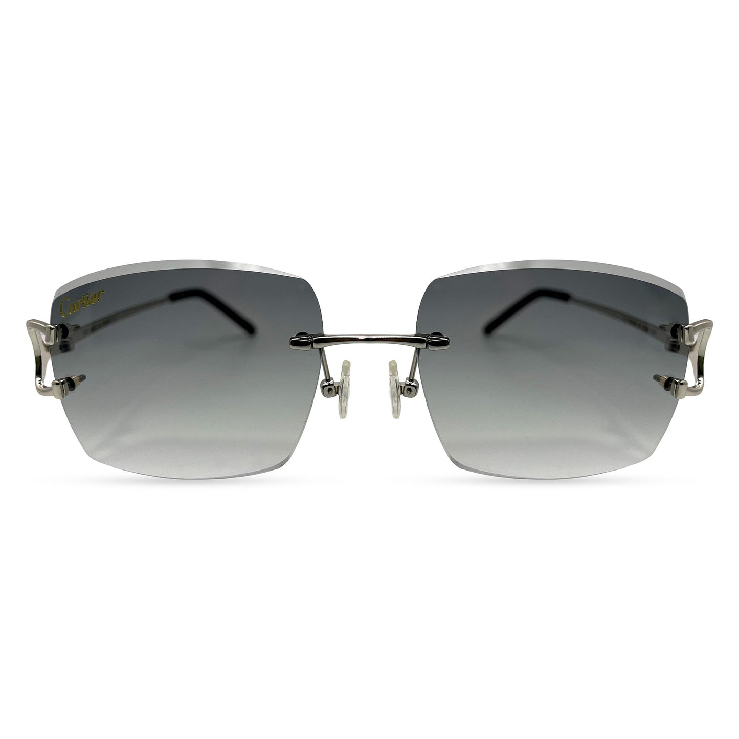 Big C Decor (Facet) - Wires Sunglasses w/ Custom Mykonos Lenses (2010s) - Luxury Optical
