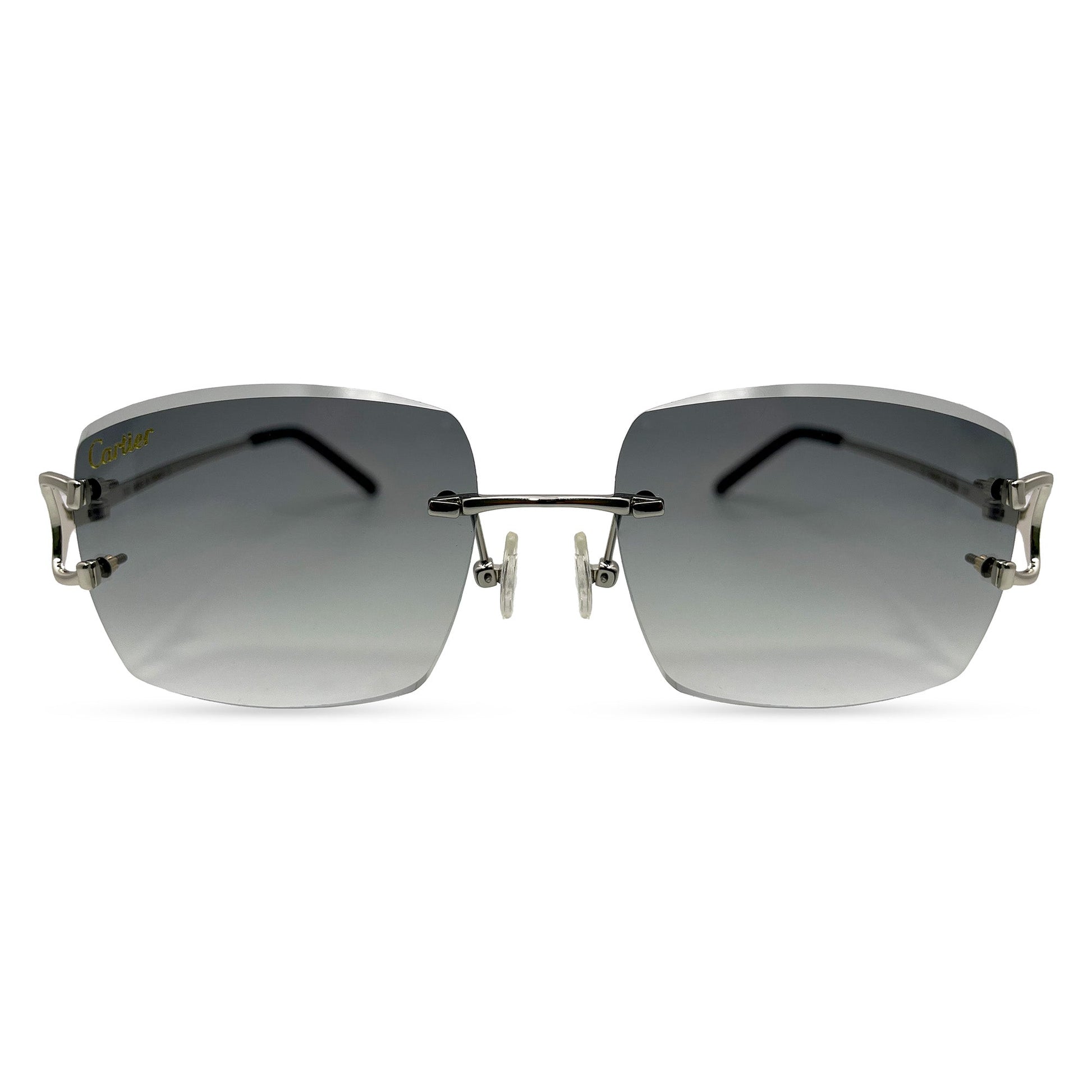Big C Decor (Facet) - Wires Sunglasses w/ Custom Mykonos Lenses (2010s) - Luxury Optical