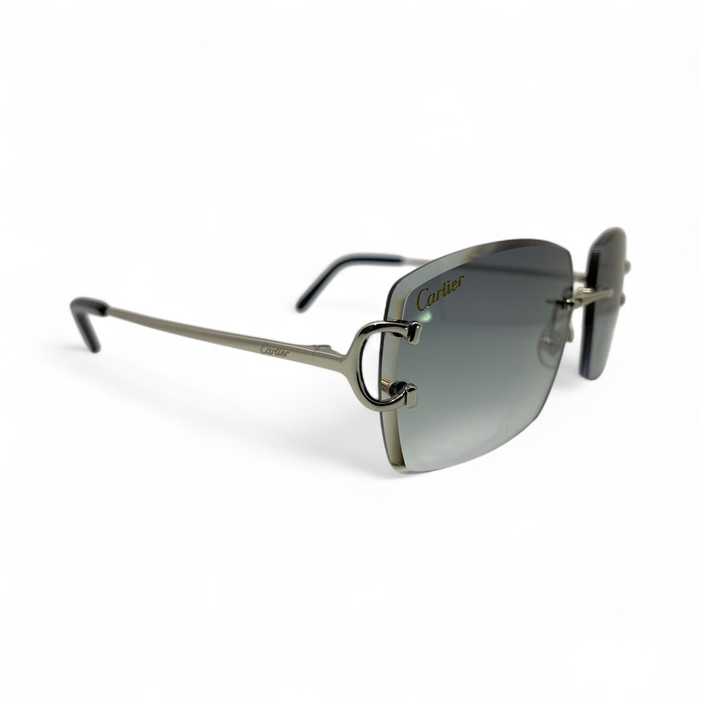 Big C Decor (Facet) - Wires Sunglasses w/ Custom Mykonos Lenses (2010s) - Luxury Optical