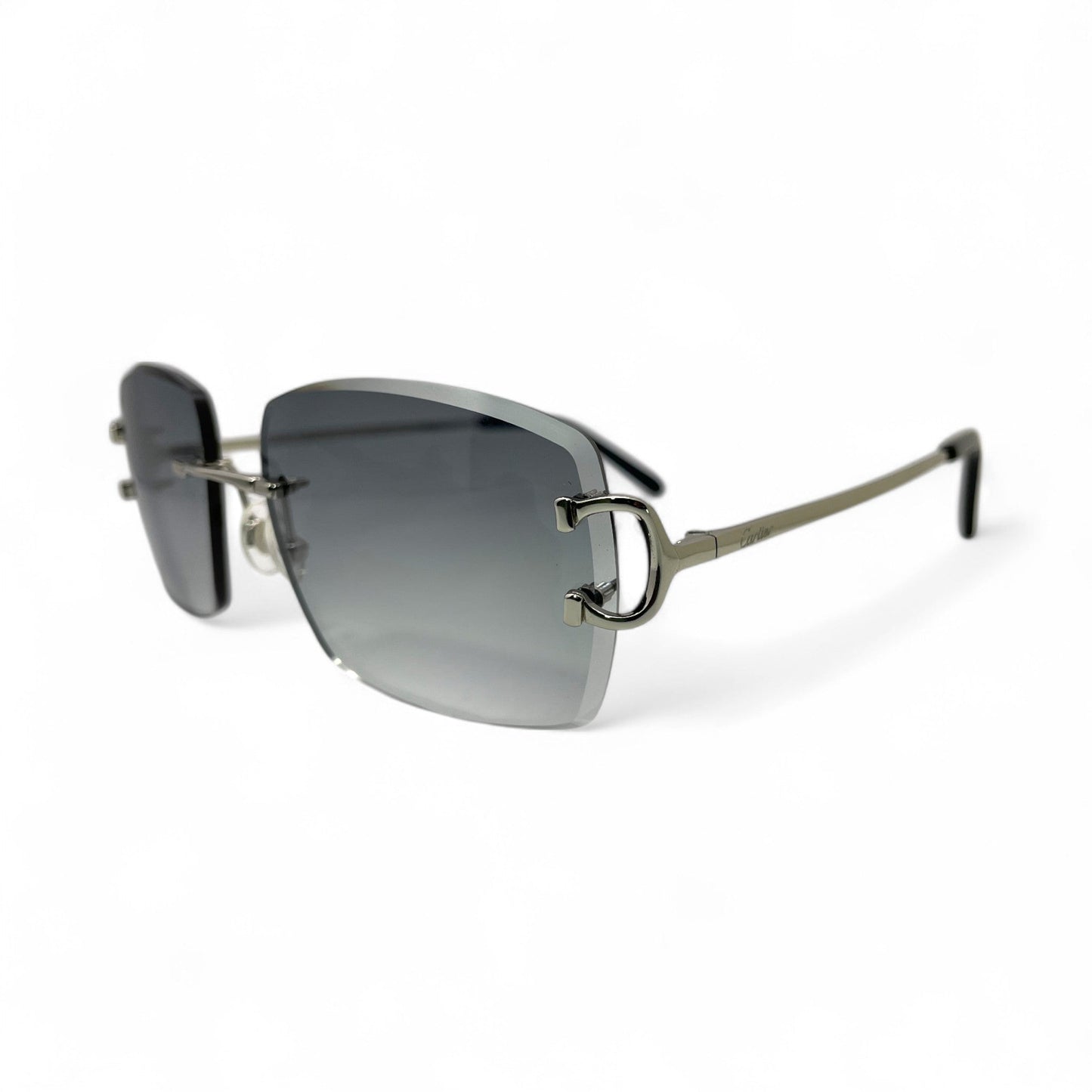 Big C Decor (Facet) - Wires Sunglasses w/ Custom Mykonos Lenses (2010s) - Luxury Optical