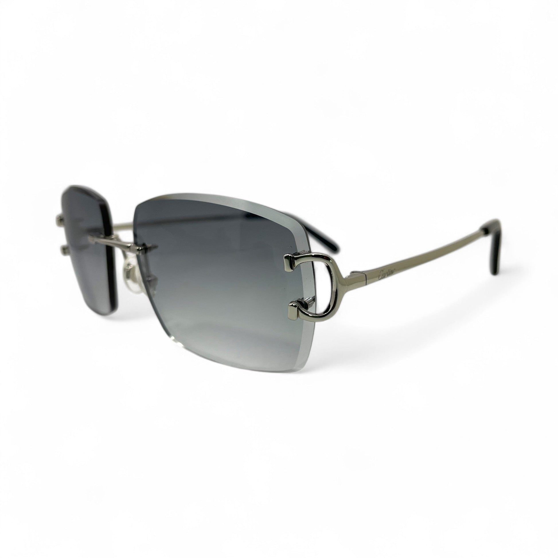 Big C Decor (Facet) - Wires Sunglasses w/ Custom Mykonos Lenses (2010s) - Luxury Optical