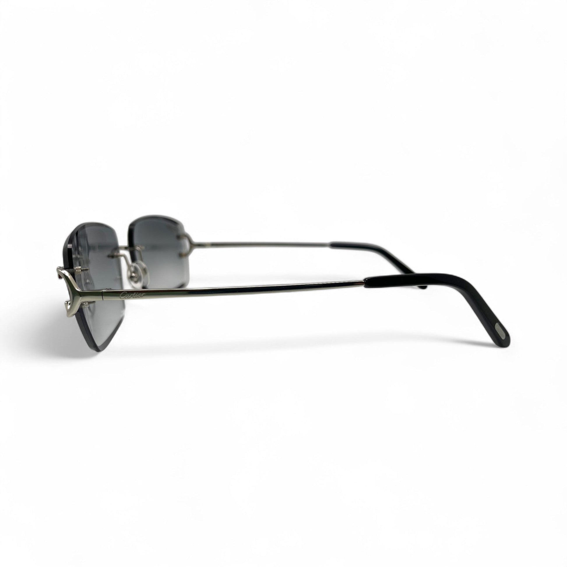 Big C Decor (Facet) - Wires Sunglasses w/ Custom Mykonos Lenses (2010s) - Luxury Optical