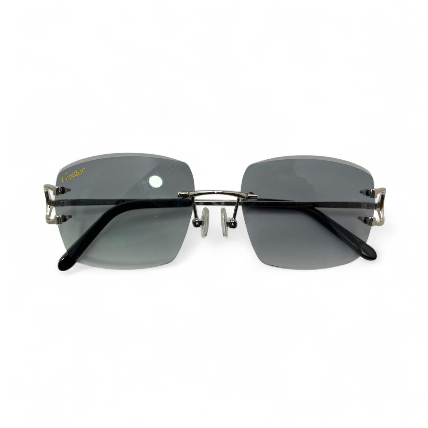 Big C Decor (Facet) - Wires Sunglasses w/ Custom Mykonos Lenses (2010s) - Luxury Optical