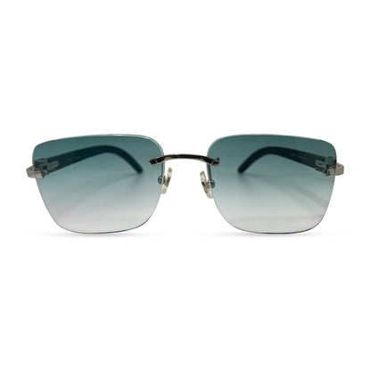 C Decor Woods - Rimless Wood Sunglasses (2010s) - Luxury Optical