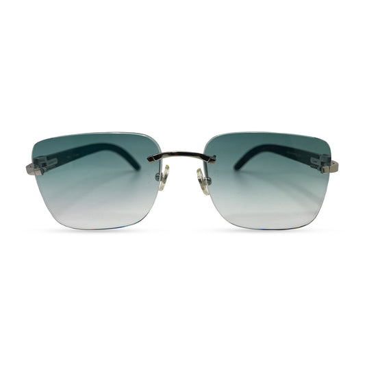 C Decor Woods - Rimless Wood Sunglasses (2010s) - Luxury Optical