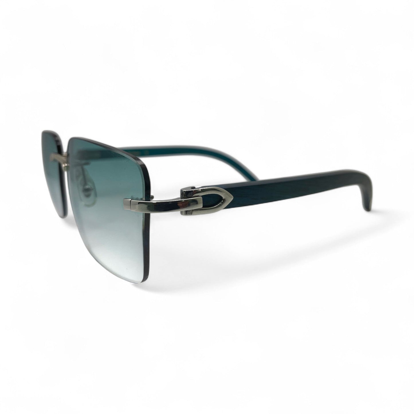 C Decor Woods - Rimless Wood Sunglasses (2010s) - Luxury Optical