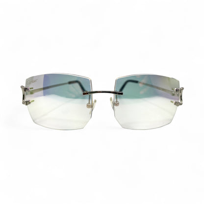 Big C Decor - Silver Wires Sunglasses (Multiple Variants) (2010s) - Luxury Optical