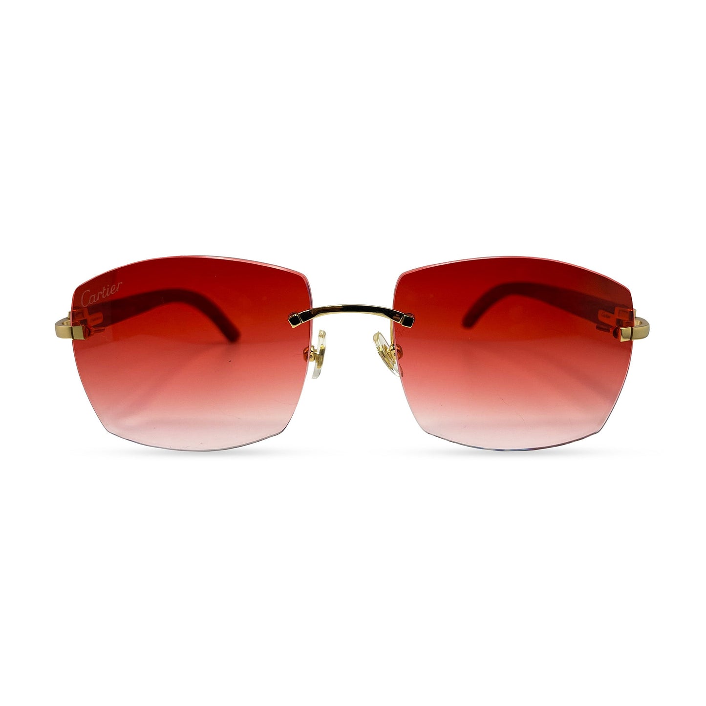 C Decor Woods - Rimless Wood Sunglasses (2010s) - Luxury Optical